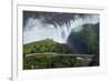 Victoria Falls and Zambezi River, Zimbabwe/Zambia border-David Wall-Framed Photographic Print