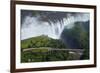 Victoria Falls and Zambezi River, Zimbabwe/Zambia border-David Wall-Framed Photographic Print