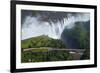 Victoria Falls and Zambezi River, Zimbabwe/Zambia border-David Wall-Framed Photographic Print