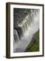 Victoria Falls and Zambezi River, Zimbabwe/Zambia border-David Wall-Framed Photographic Print