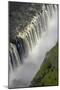 Victoria Falls and Zambezi River, Zimbabwe/Zambia border-David Wall-Mounted Photographic Print