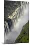 Victoria Falls and Zambezi River, Zimbabwe/Zambia border-David Wall-Mounted Photographic Print