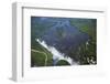 Victoria Falls and Zambezi River, Zimbabwe/Zambia border-David Wall-Framed Photographic Print