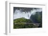 Victoria Falls and Zambezi River, Zimbabwe/Zambia border-David Wall-Framed Photographic Print