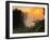 Victoria Falls at Sunrise, Zambezi River, Near Victoria Falls, Zimbabwe, Africa-Christian Heeb-Framed Photographic Print