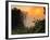 Victoria Falls at Sunrise, Zambezi River, Near Victoria Falls, Zimbabwe, Africa-Christian Heeb-Framed Photographic Print