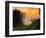 Victoria Falls at Sunrise, Zambezi River, Near Victoria Falls, Zimbabwe, Africa-Christian Heeb-Framed Photographic Print