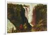 Victoria Falls from Western End of Chasm-Thomas Baines-Framed Giclee Print