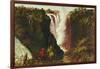 Victoria Falls from Western End of Chasm-Thomas Baines-Framed Giclee Print