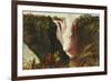 Victoria Falls from Western End of Chasm-Thomas Baines-Framed Giclee Print