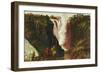 Victoria Falls from Western End of Chasm-Thomas Baines-Framed Giclee Print