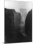 Victoria Falls in Rhodesia Photograph - Rhodesia-Lantern Press-Mounted Art Print
