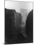 Victoria Falls in Rhodesia Photograph - Rhodesia-Lantern Press-Mounted Art Print