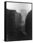Victoria Falls in Rhodesia Photograph - Rhodesia-Lantern Press-Framed Stretched Canvas