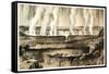 Victoria Falls of the Zambesi, 1883-null-Framed Stretched Canvas