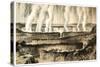 Victoria Falls of the Zambesi, 1883-null-Stretched Canvas