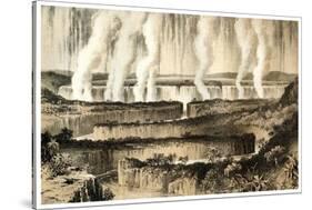 Victoria Falls of the Zambesi, 1883-null-Stretched Canvas