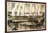 Victoria Falls of the Zambesi, 1883-null-Framed Giclee Print