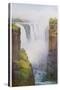 Victoria Falls on the River Zambesi in South Africa-A.m. Goodall-Stretched Canvas