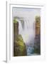 Victoria Falls on the River Zambesi in South Africa-A.m. Goodall-Framed Photographic Print