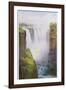 Victoria Falls on the River Zambesi in South Africa-A.m. Goodall-Framed Photographic Print