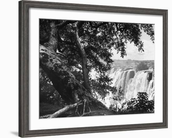 Victoria Falls on the Zambesi River-Eliot Elisofon-Framed Photographic Print