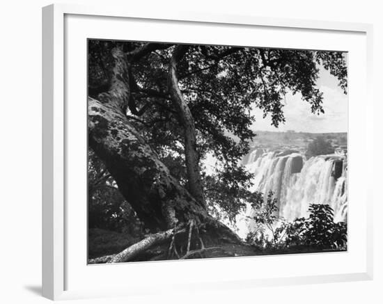 Victoria Falls on the Zambesi River-Eliot Elisofon-Framed Photographic Print