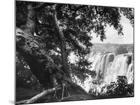 Victoria Falls on the Zambesi River-Eliot Elisofon-Mounted Photographic Print