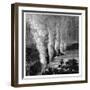 Victoria Falls on the Zambezi River, Africa, C1890-null-Framed Giclee Print