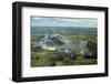 Victoria Falls or   Mosi-oa-Tunya   (The Smoke that Thunders), and Zambezi River, Zimbabwe-David Wall-Framed Photographic Print