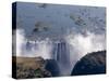 Victoria Falls, UNESCO World Heritage Site, Zambesi River, on the Border of Zambia and Zimbabwe-Sergio Pitamitz-Stretched Canvas