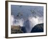 Victoria Falls, UNESCO World Heritage Site, Zambesi River, on the Border of Zambia and Zimbabwe-Sergio Pitamitz-Framed Photographic Print