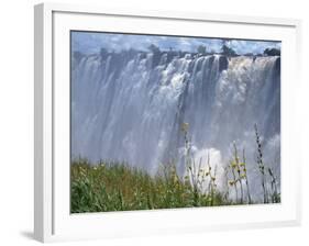 Victoria Falls, UNESCO World Heritage Site, Zambia, Africa-Pate Jenny-Framed Photographic Print