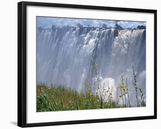 Victoria Falls, UNESCO World Heritage Site, Zambia, Africa-Pate Jenny-Framed Photographic Print