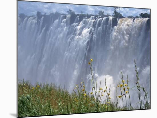 Victoria Falls, UNESCO World Heritage Site, Zambia, Africa-Pate Jenny-Mounted Photographic Print