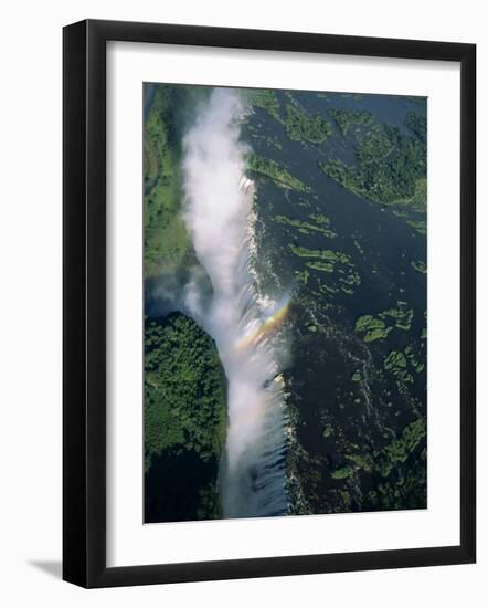 Victoria Falls, UNESCO World Heritage Site, Zimbabwe, Africa-Pate Jenny-Framed Photographic Print