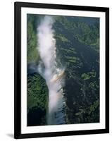 Victoria Falls, UNESCO World Heritage Site, Zimbabwe, Africa-Pate Jenny-Framed Photographic Print