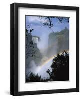 Victoria Falls, UNESCO World Heritage Site, Zimbabwe, Africa-Renner Geoff-Framed Photographic Print