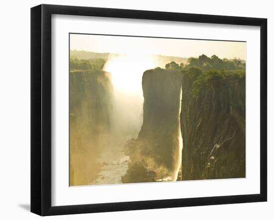 Victoria Falls, Zambia-Peter Adams-Framed Photographic Print