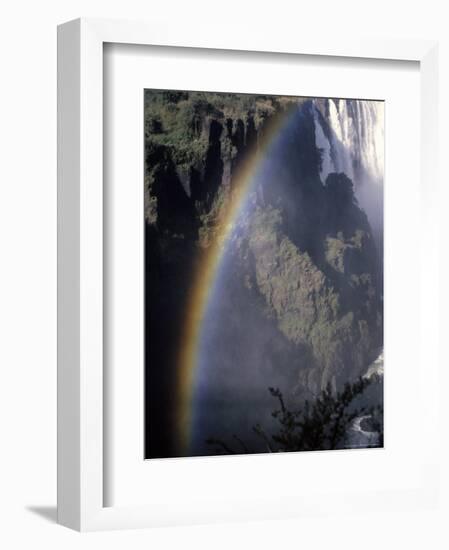 Victoria Falls, Zambia-Mitch Diamond-Framed Photographic Print