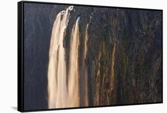 Victoria Falls, Zambia-Peter Adams-Framed Stretched Canvas
