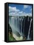 Victoria Falls, Zimbabwe, Africa-Dominic Webster-Framed Stretched Canvas