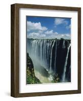 Victoria Falls, Zimbabwe, Africa-Dominic Webster-Framed Photographic Print