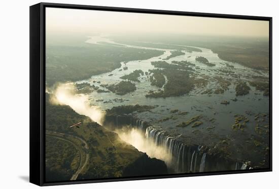 Victoria Falls, Zimbabwe/Zambia-Paul Joynson Hicks-Framed Stretched Canvas
