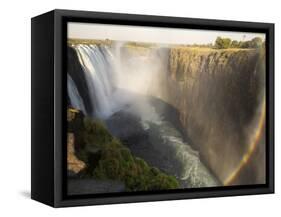 Victoria Falls, Zimbabwe-Paul Joynson-hicks-Framed Stretched Canvas
