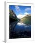 Victoria Glacier and Lake Louise, Banff National Park, Alberta, Canada-Adam Jones-Framed Premium Photographic Print