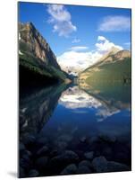 Victoria Glacier and Lake Louise, Banff National Park, Alberta, Canada-Adam Jones-Mounted Premium Photographic Print
