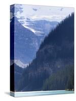 Victoria Glacier, Lake Louise, Banff National Park, UNESCO World Heritage Site, Alberta, Rocky Moun-Martin Child-Stretched Canvas