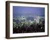 Victoria Harbour and Skyline from the Peak, Hong Kong, China-Jon Arnold-Framed Photographic Print