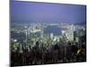 Victoria Harbour and Skyline from the Peak, Hong Kong, China-Jon Arnold-Mounted Photographic Print